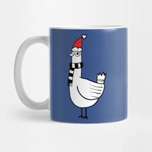 Christmas Pigeon Mug